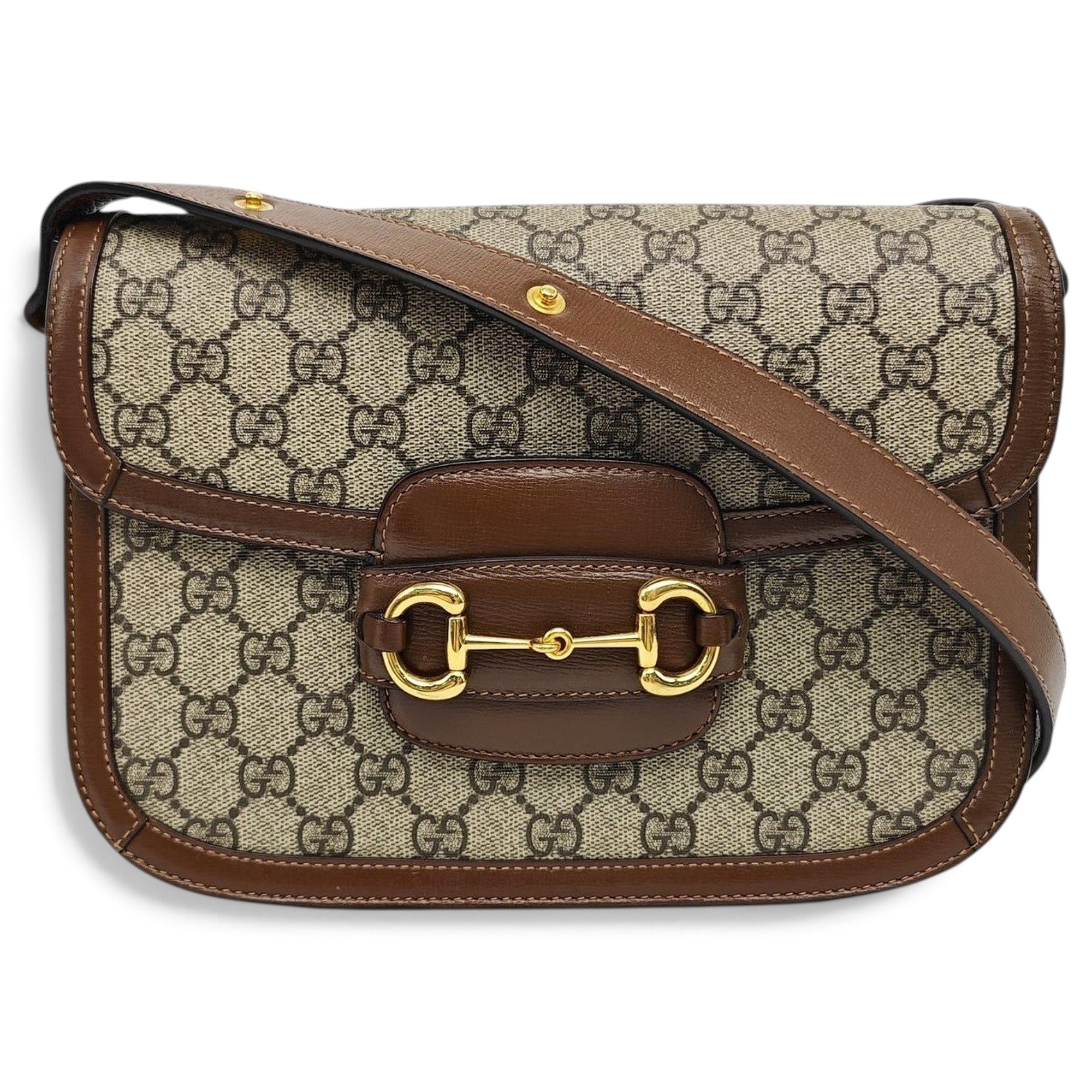 Handle Horsebit 1955 leather handbag
