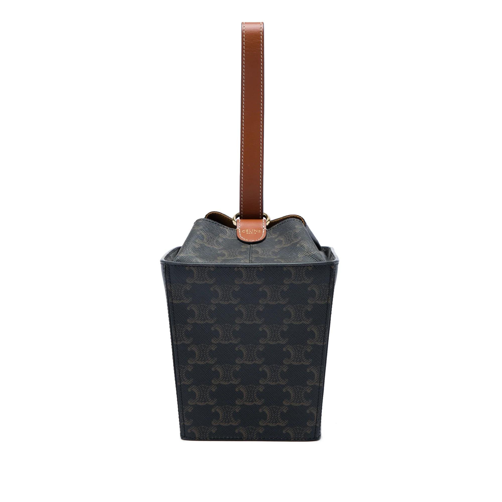 Triomphe cloth handbag