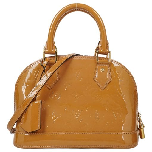 Alma BB patent leather handbag