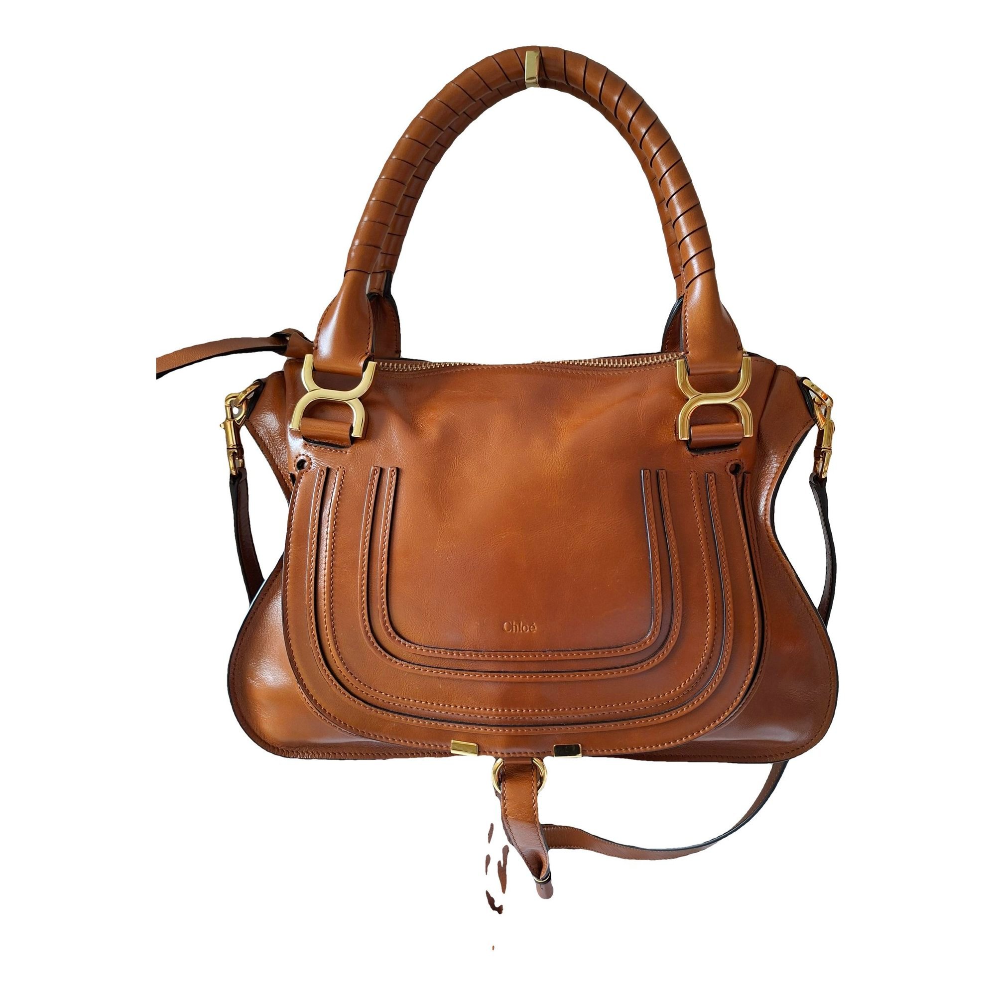 Marcie leather handbag