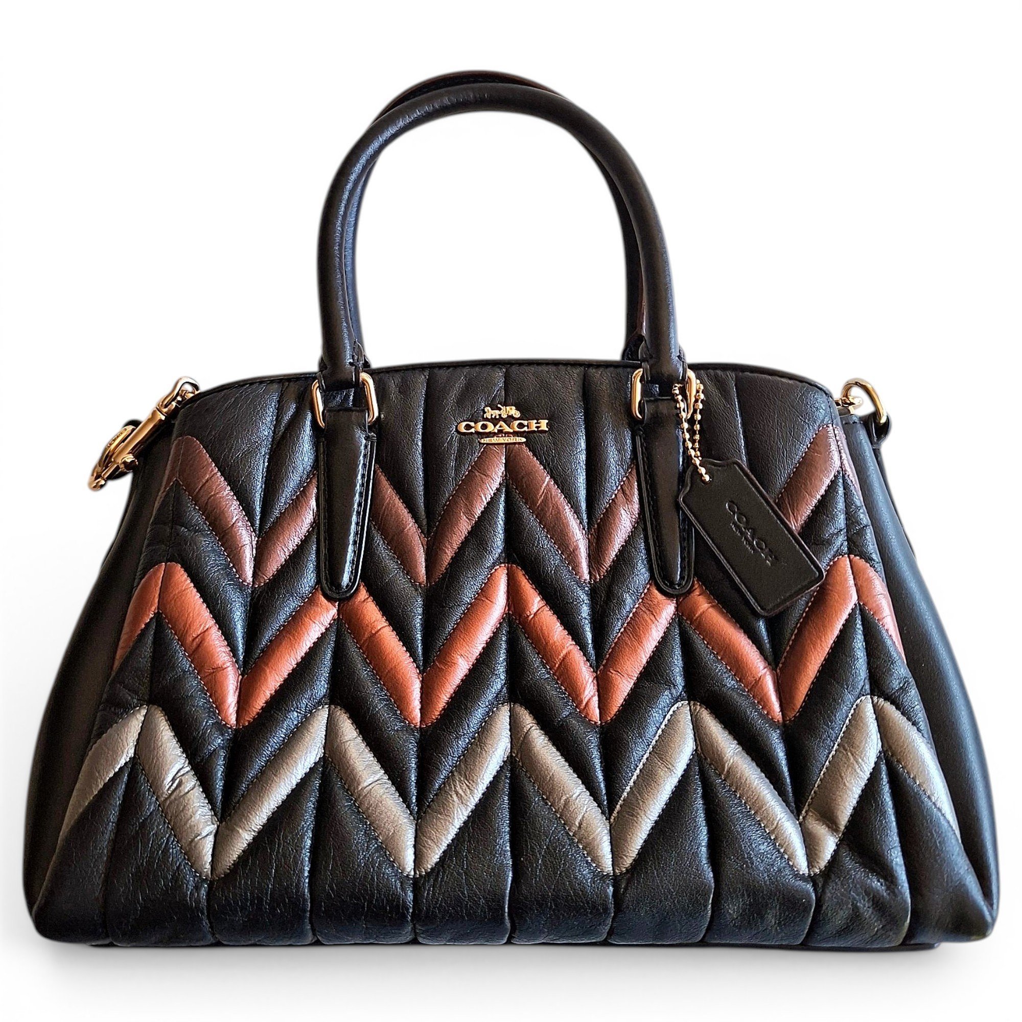 Leather handbag