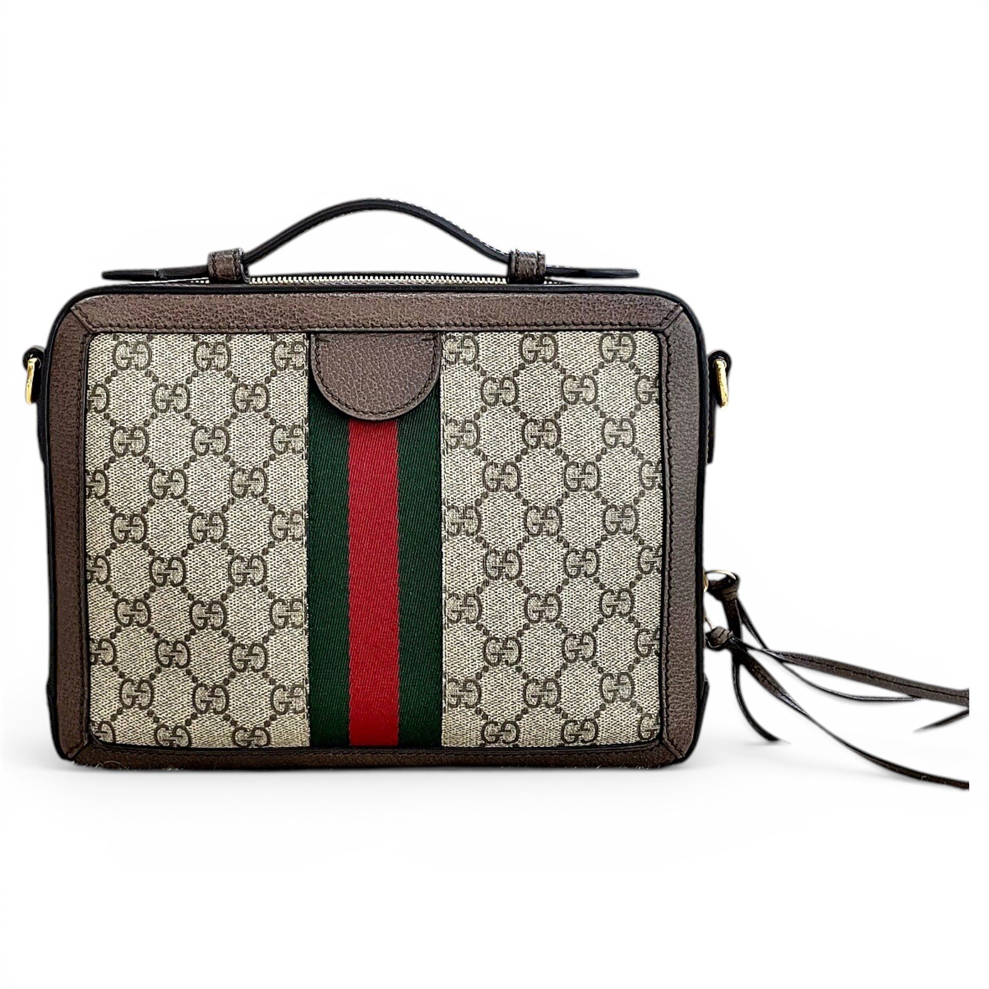 Leather handbag