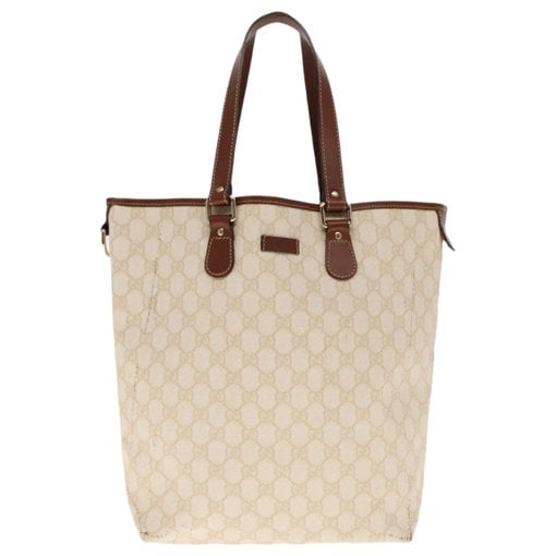 Leather tote