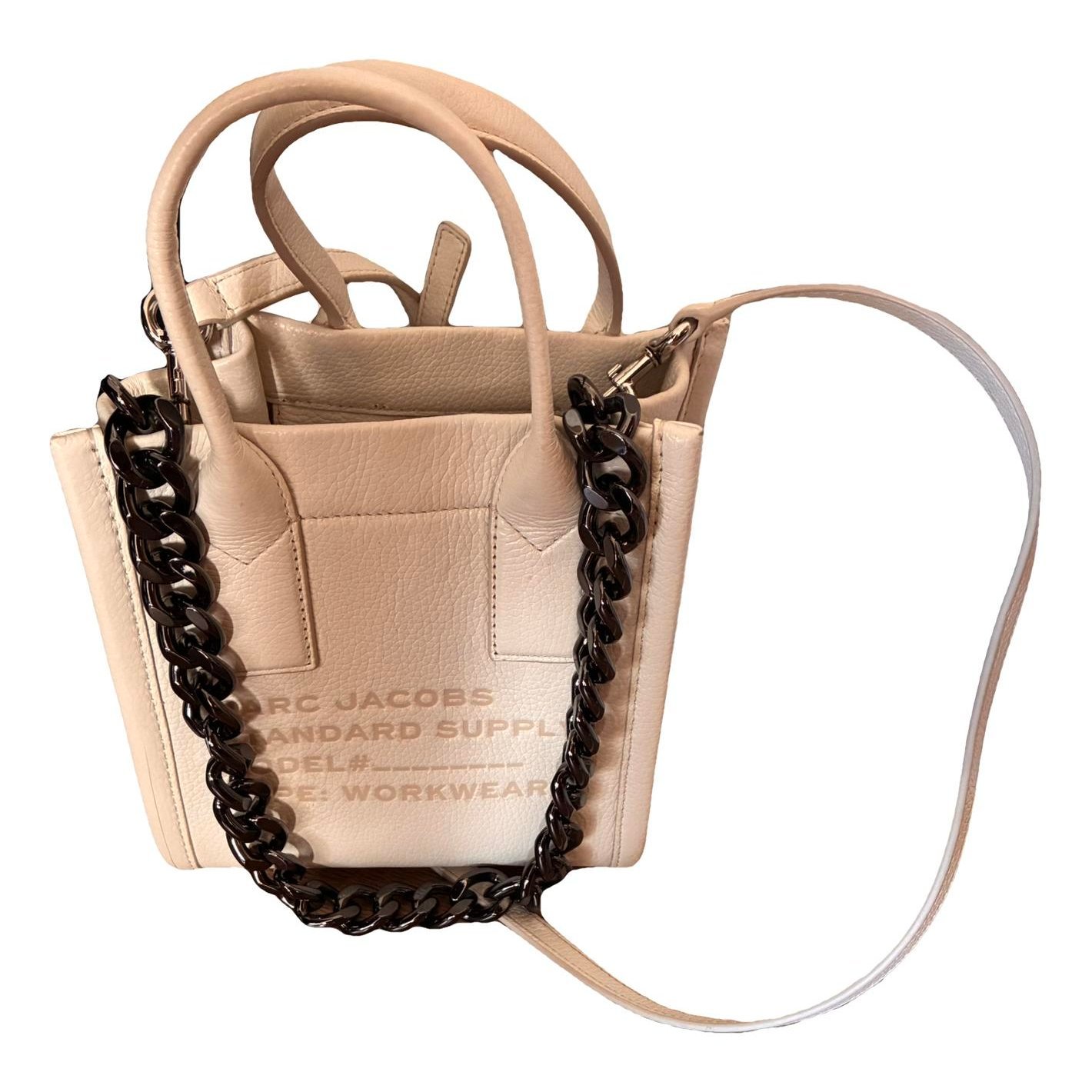 Leather tote