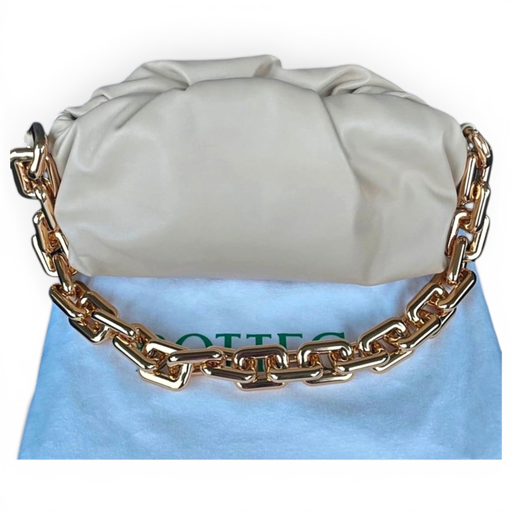 Bottega Veneta Chain Pouch leather clutch bag