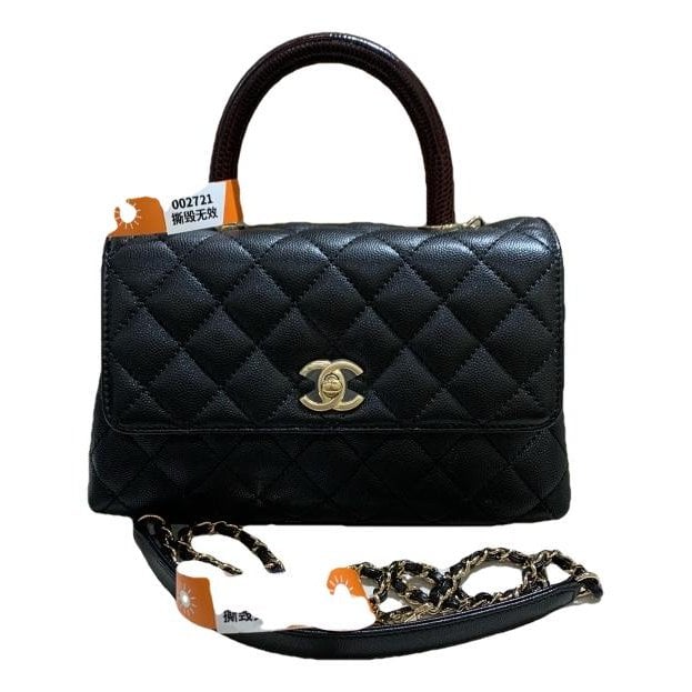 Coco Handle leather handbag
