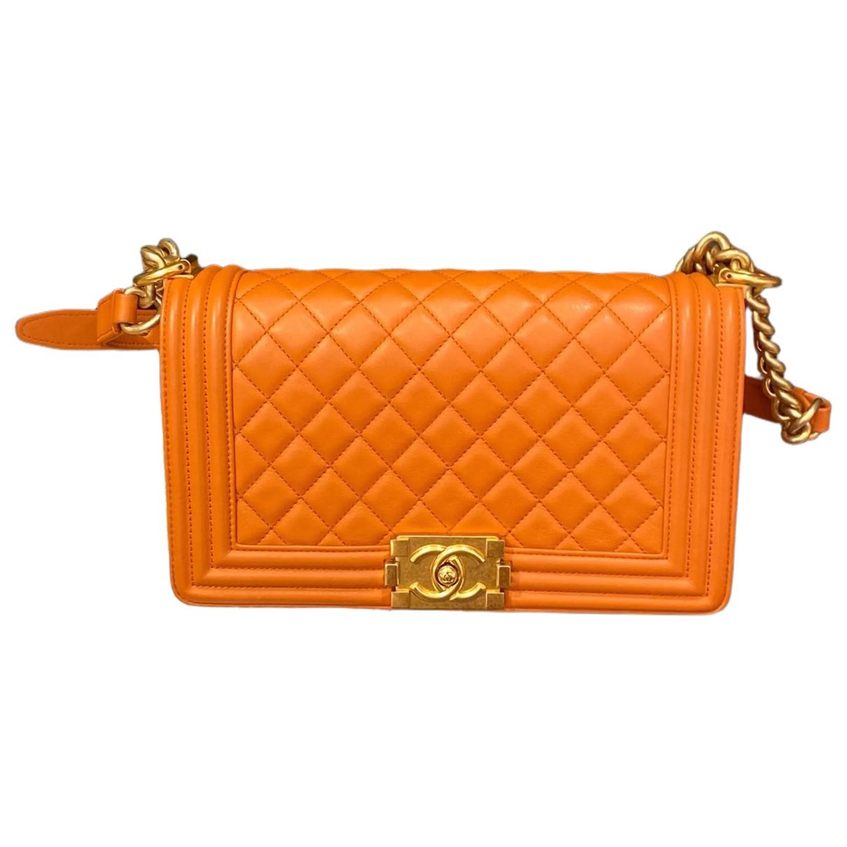 Boy leather crossbody bag