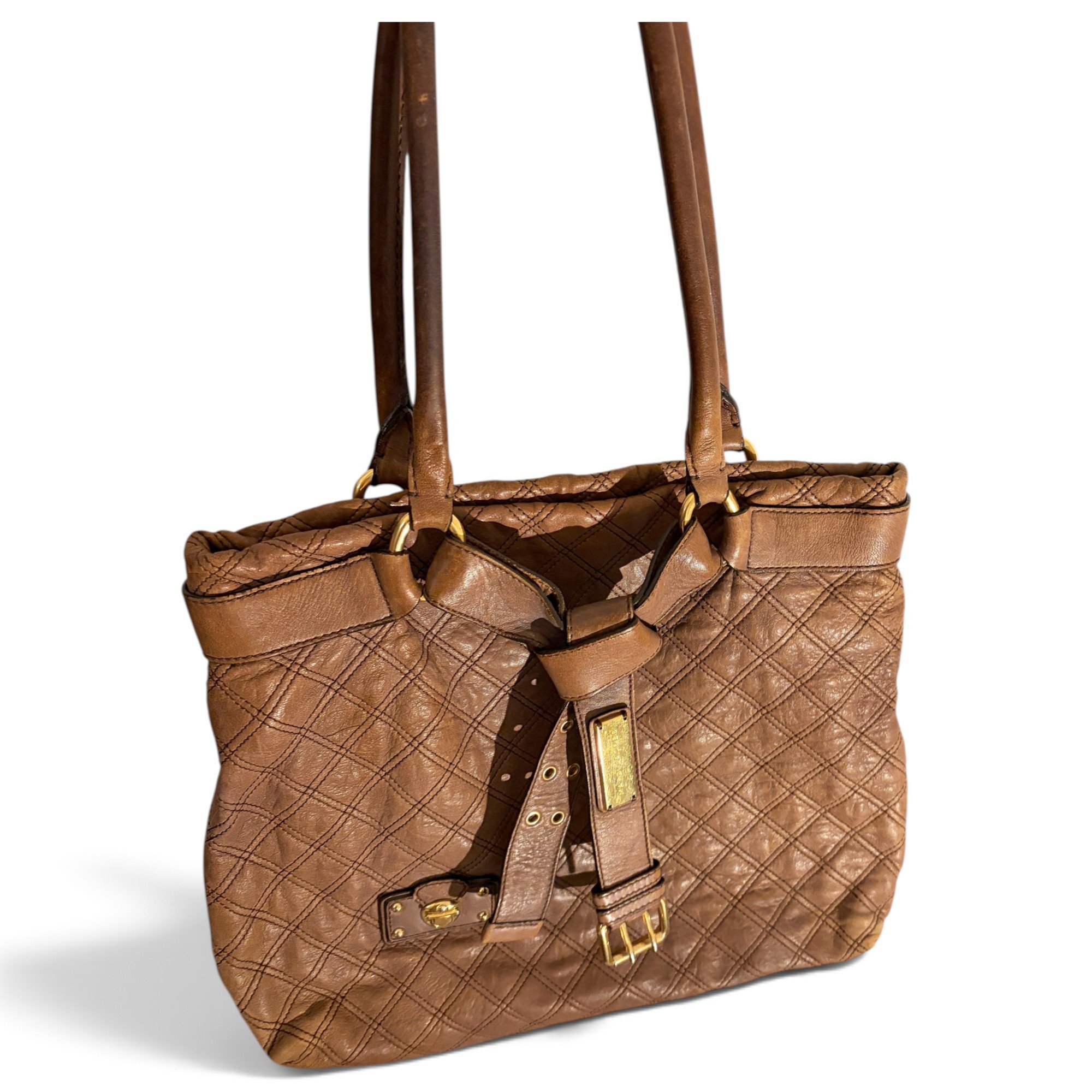 Stam leather handbag