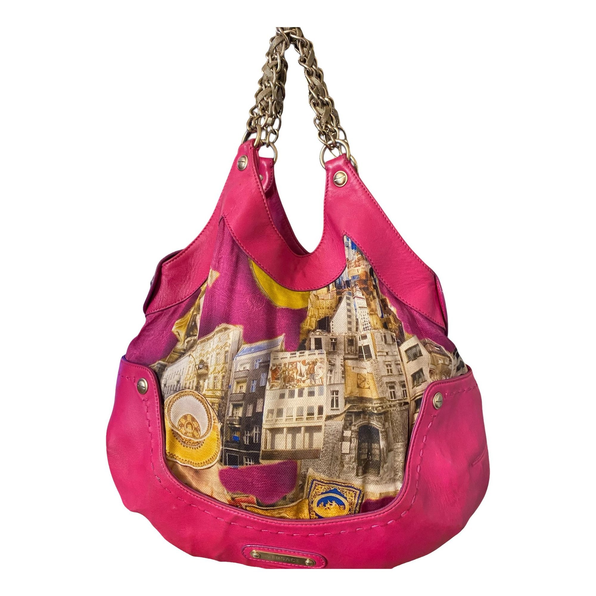 Leather handbag