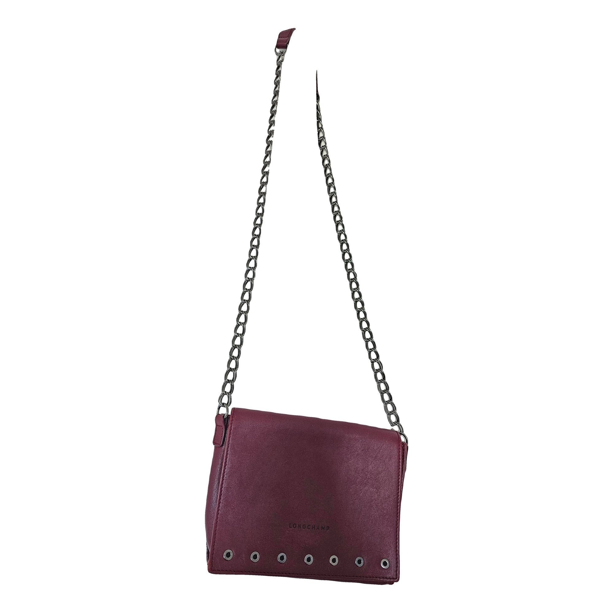 Leather crossbody bag