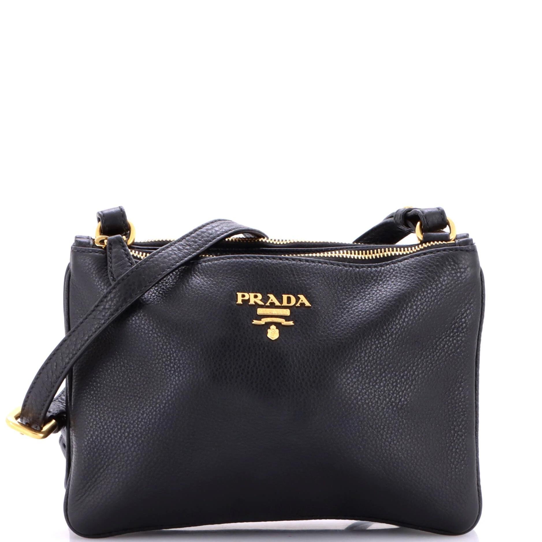 Leather crossbody bag