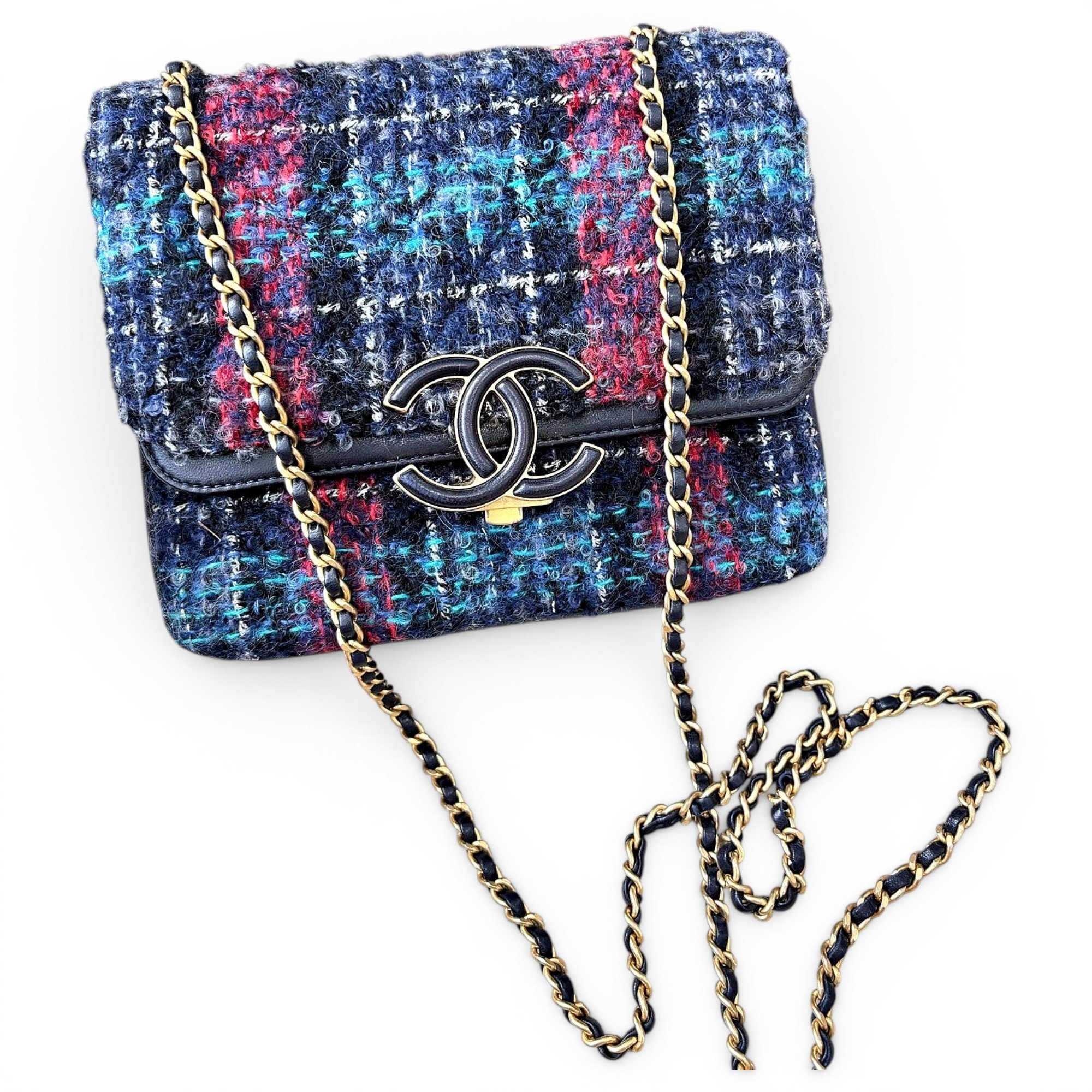 Tweed handbag