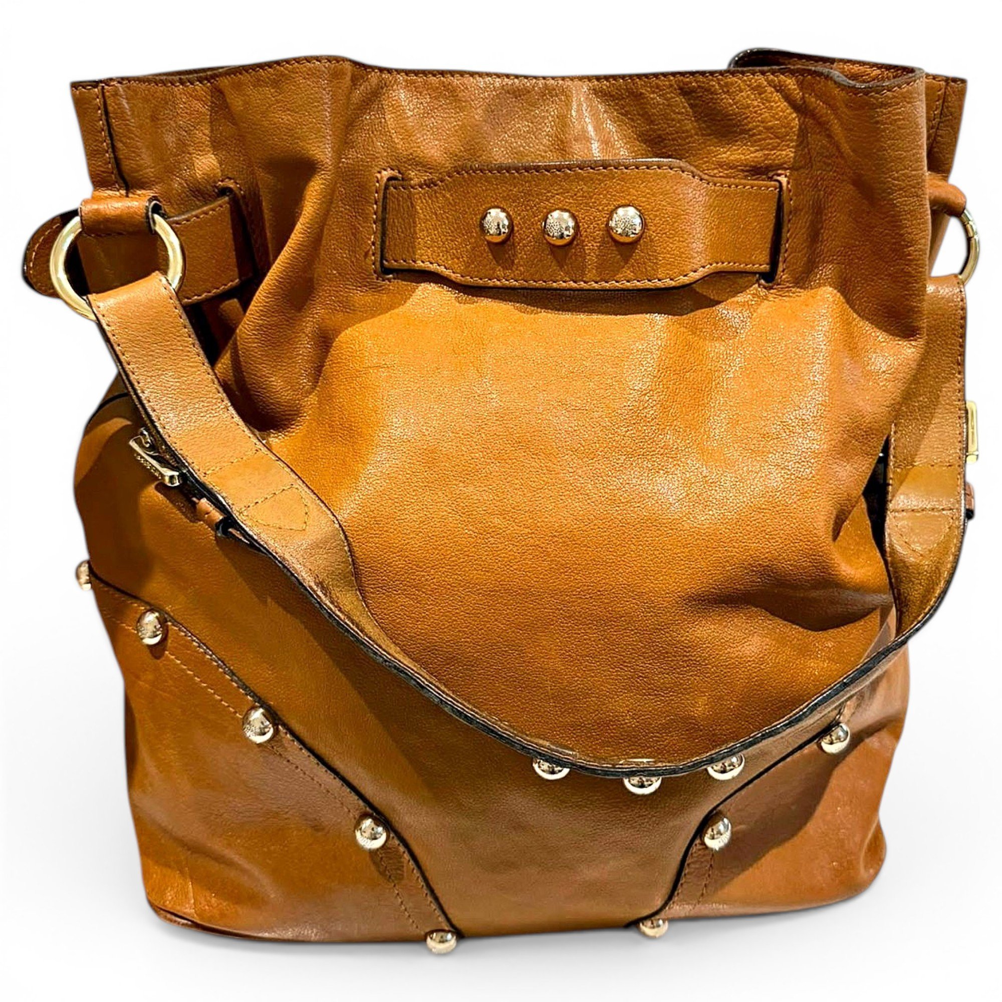 Leather handbag
