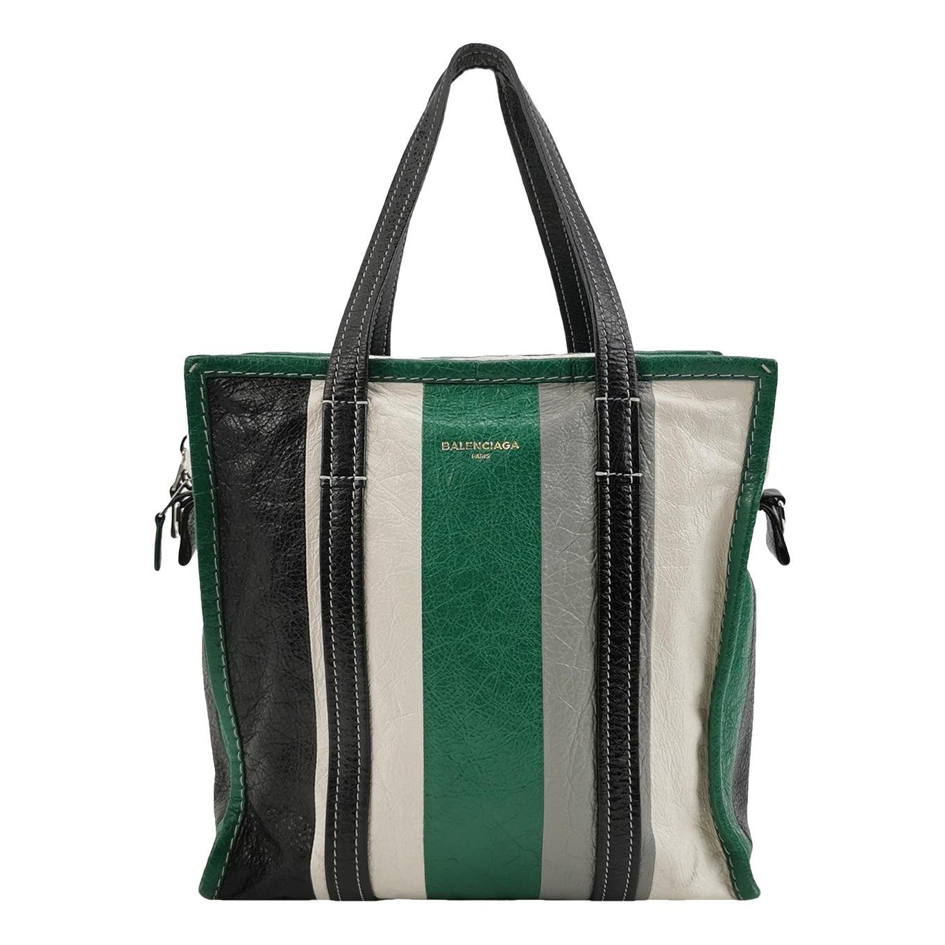 Leather tote
