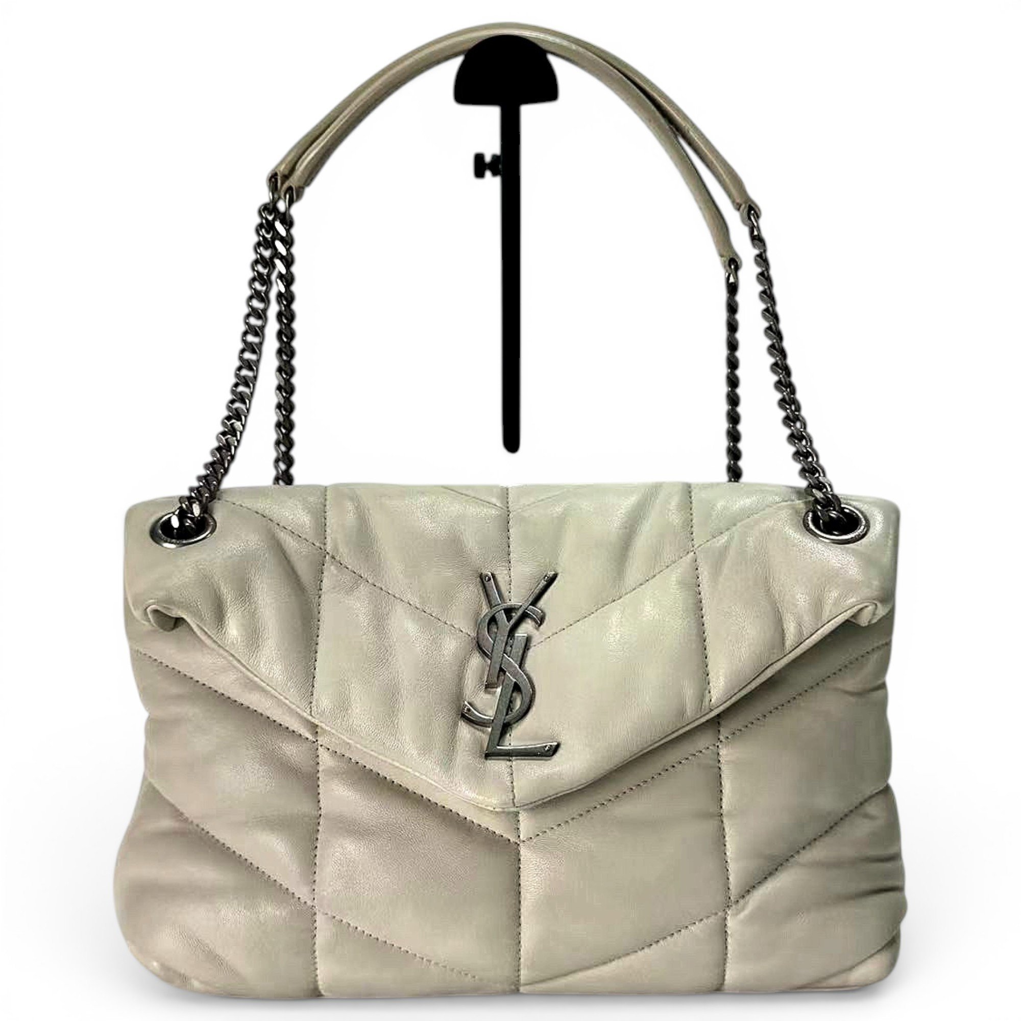 Saint Laurent Loulou Puffer leather handbag