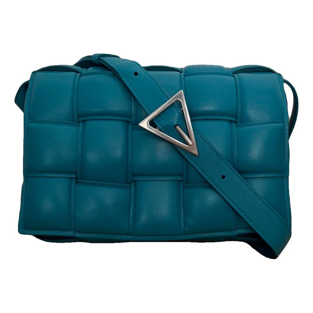 Cassette Padded leather crossbody bag
