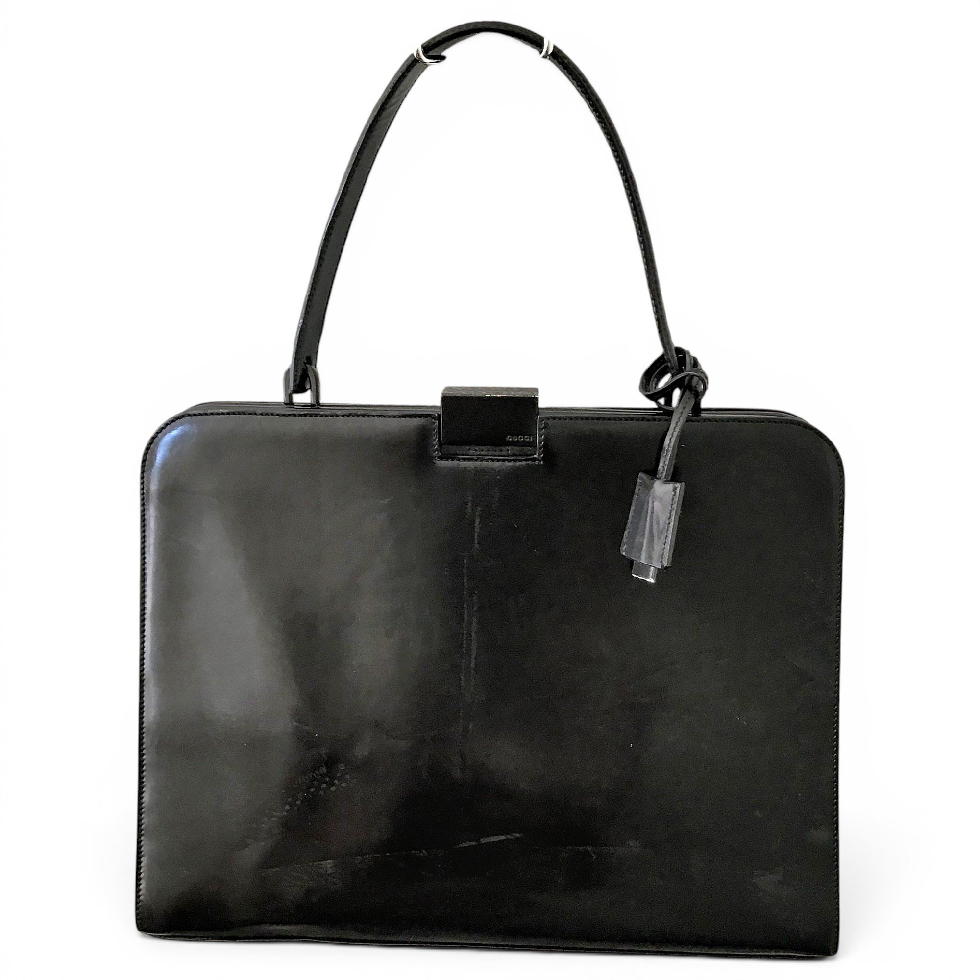 Leather handbag