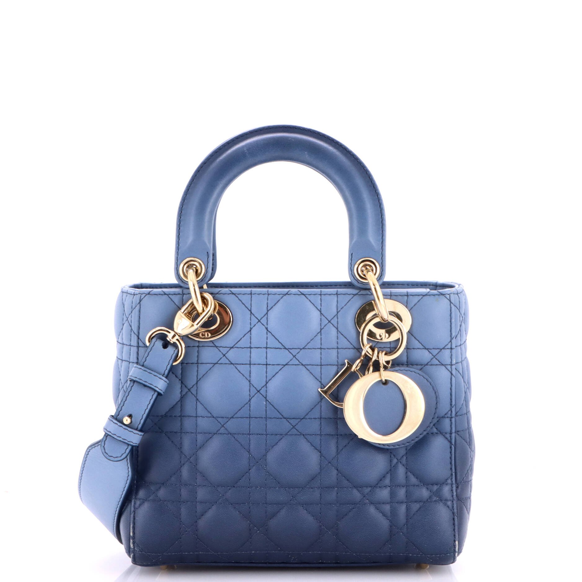 My ABCDior Lady Dior Bag Cannage Quilt Gradient Lambskin Small