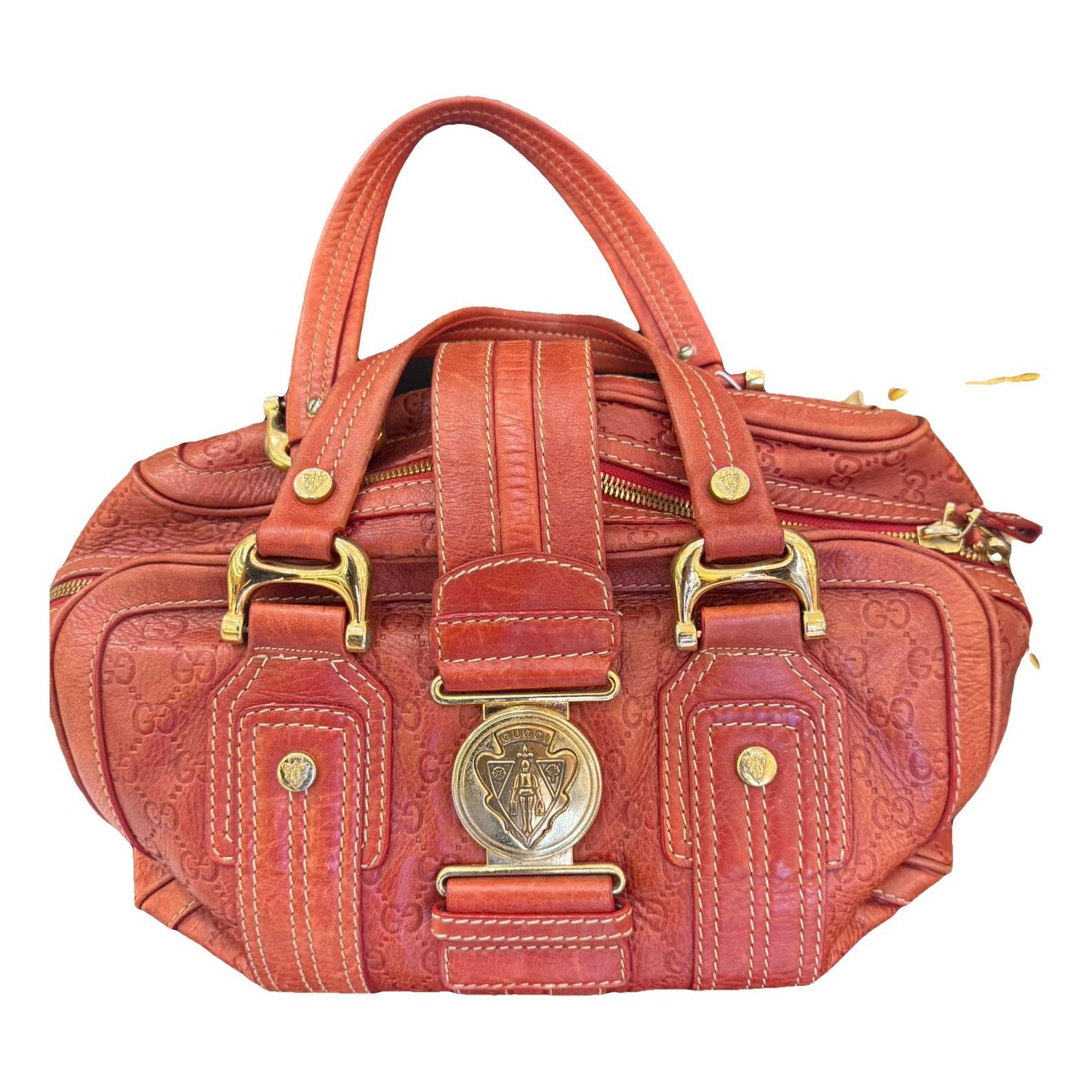 Leather handbag