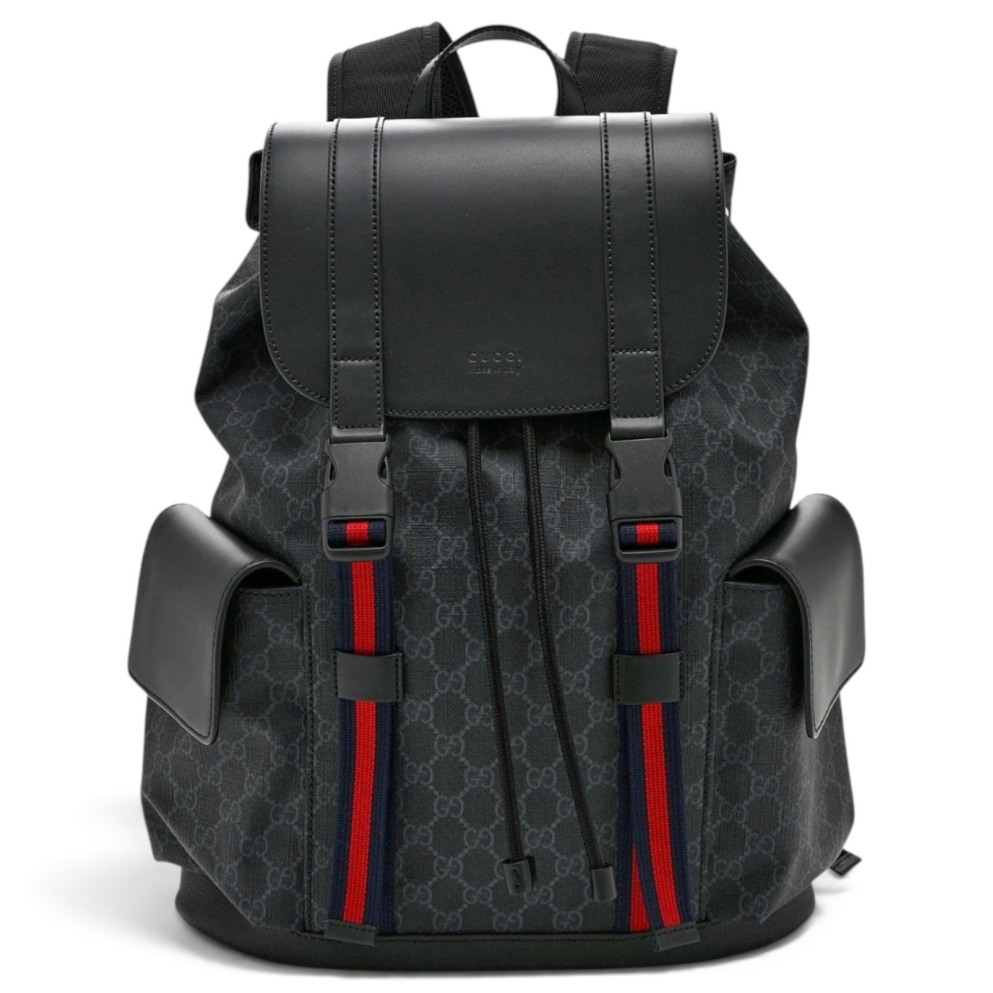 Leather backpack