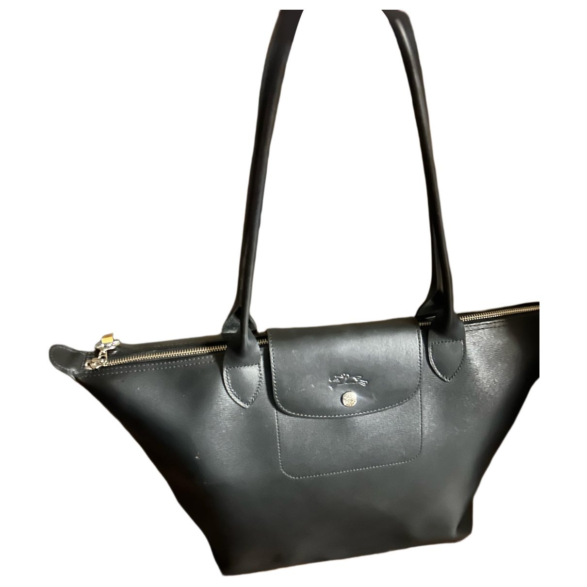Pliage leather tote