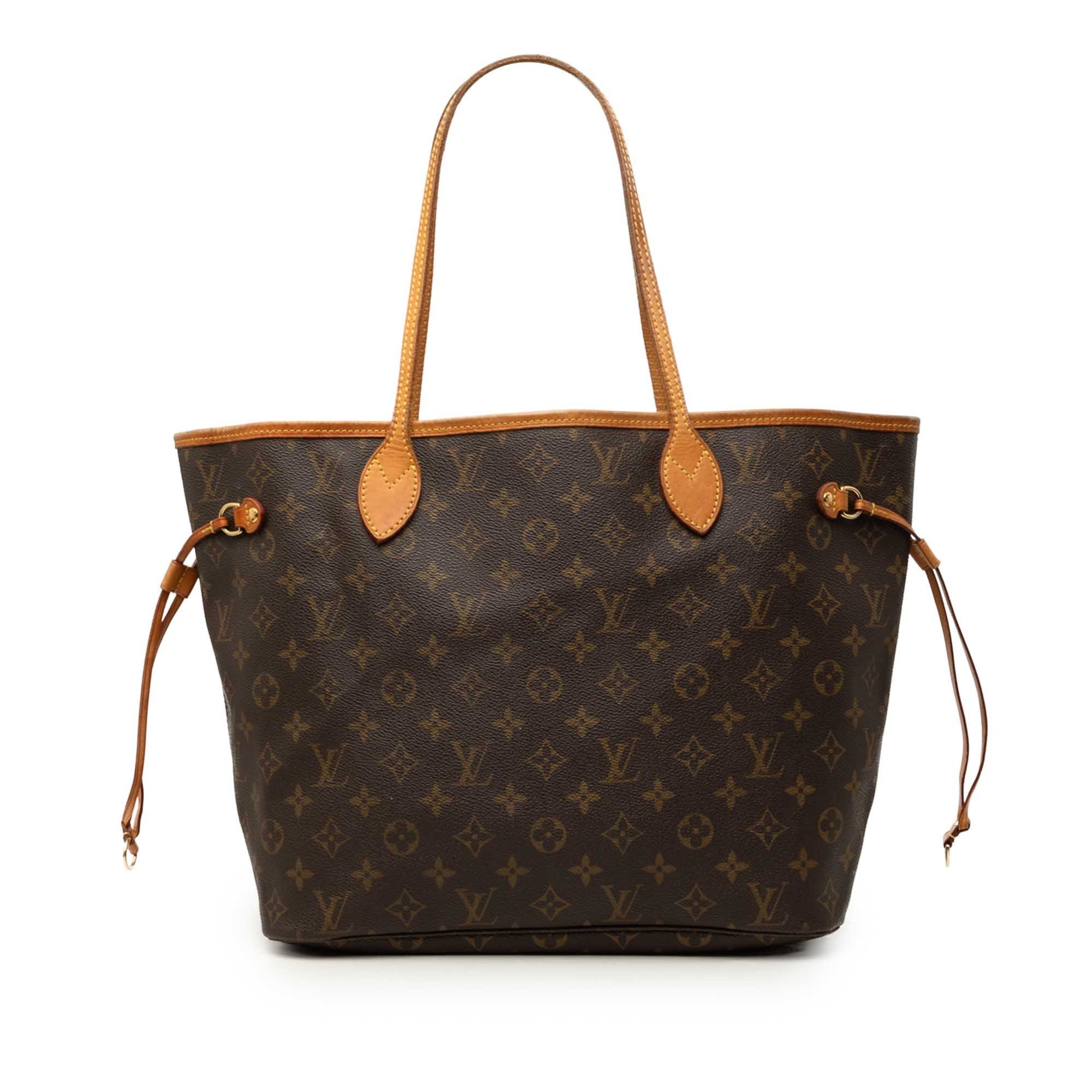 Neverfull leather tote