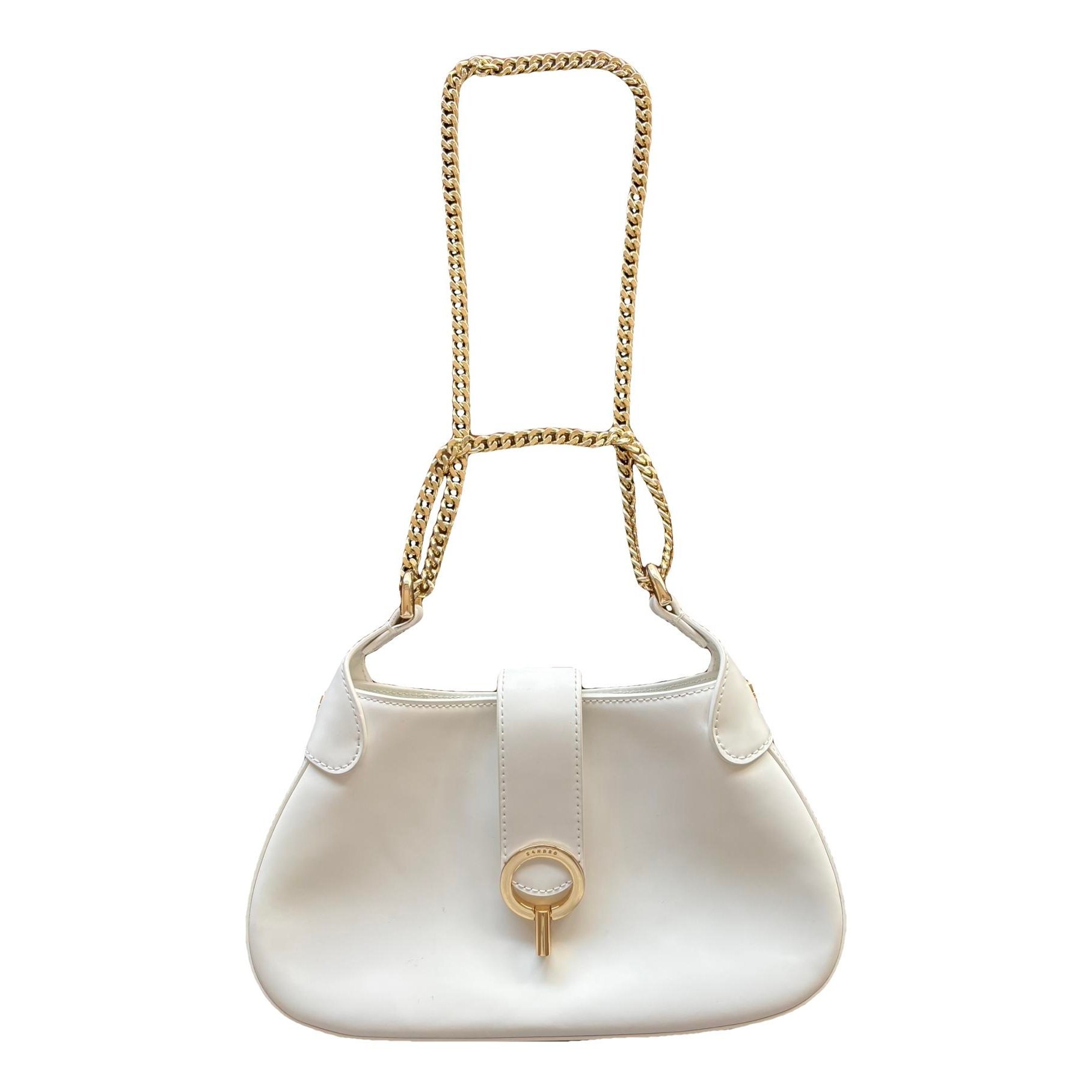 Yza leather clutch bag