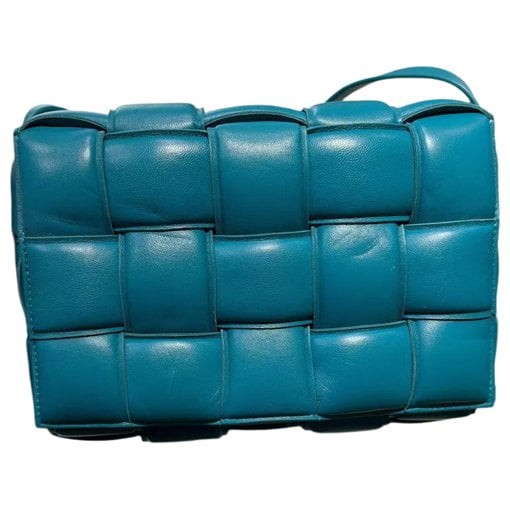 Cassette Padded leather handbag