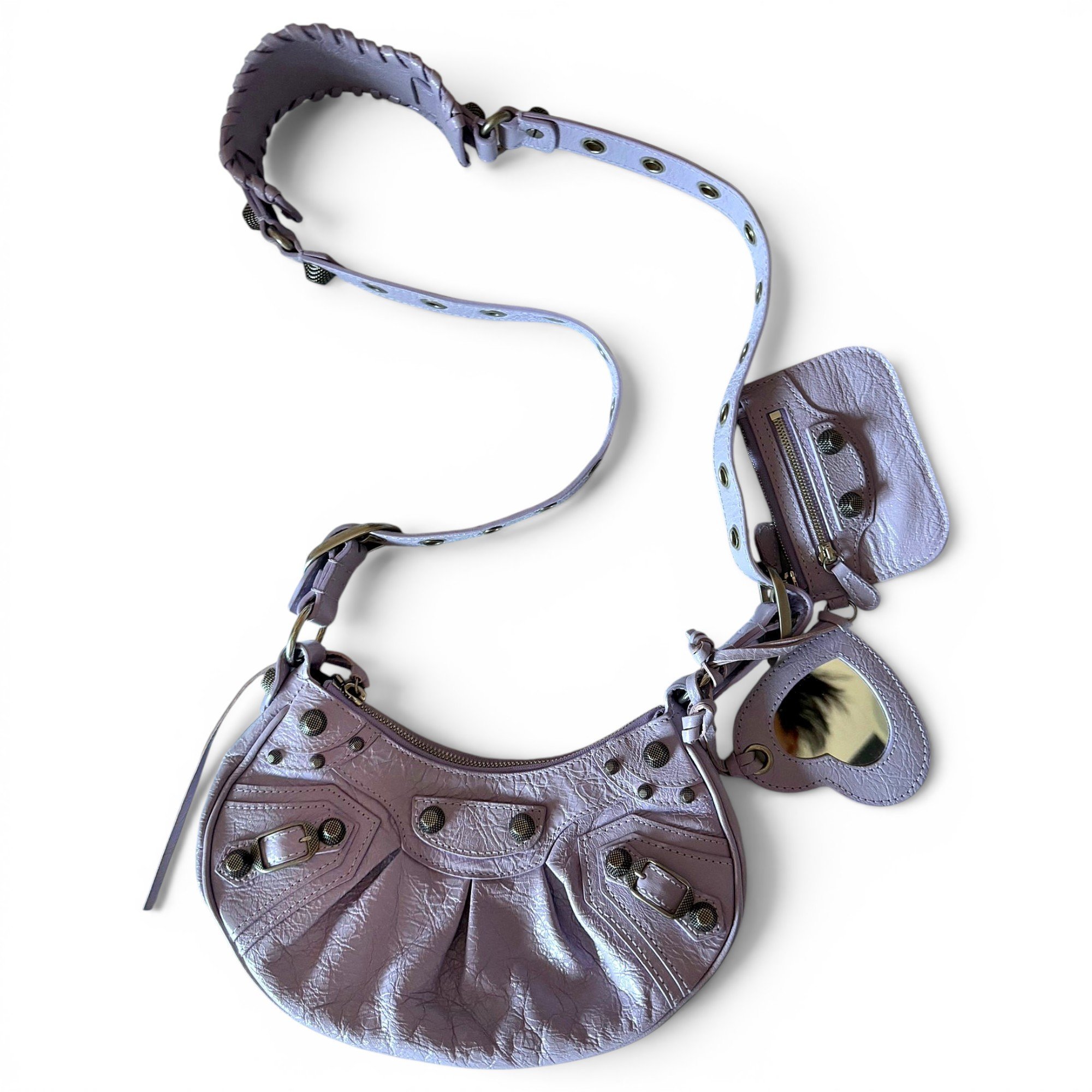 Le Cagole leather handbag
