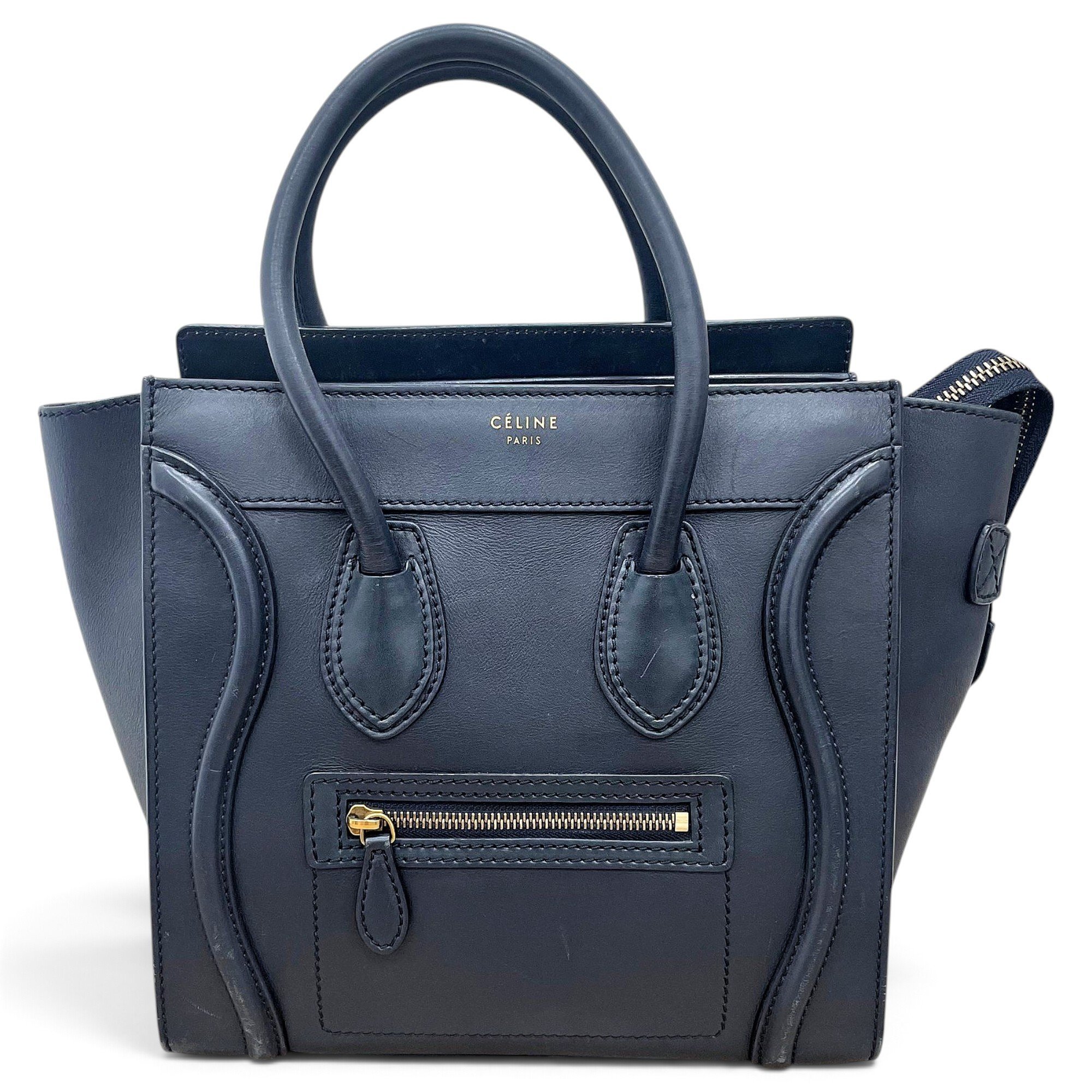 Luggage leather handbag