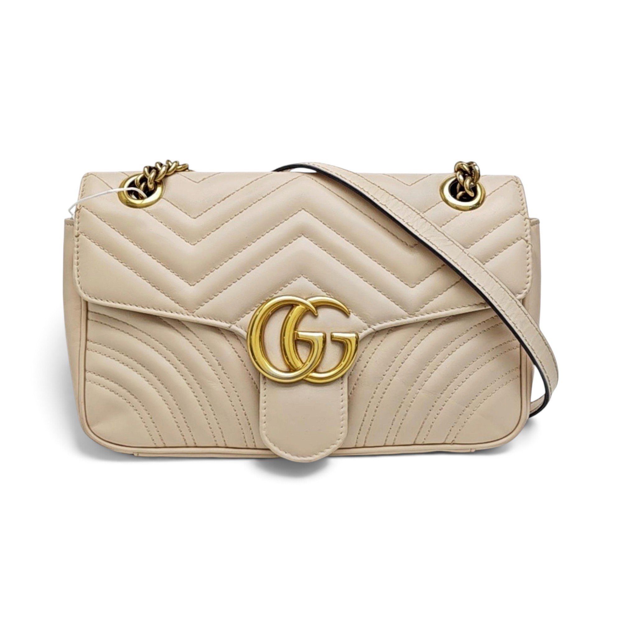 GG Marmont Flap leather handbag