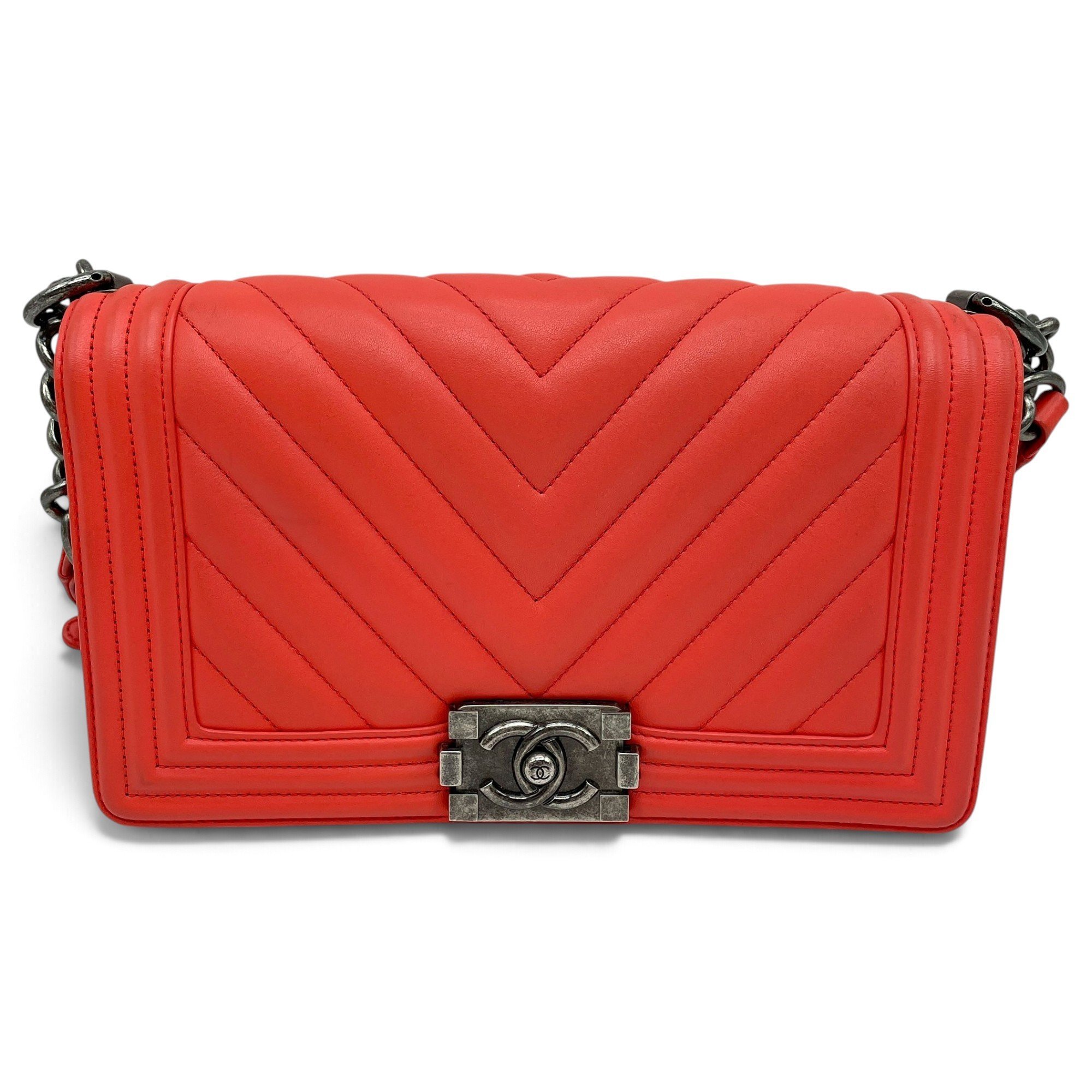 Boy leather crossbody bag