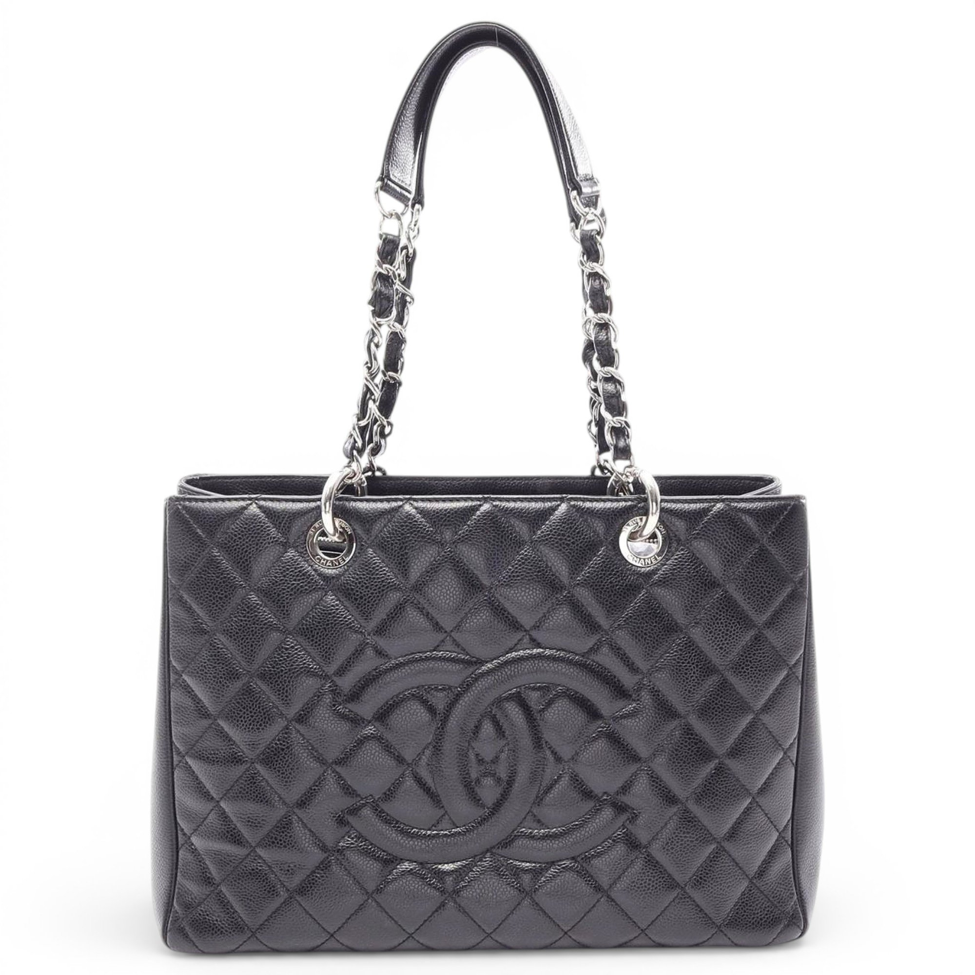 Grand shopping leather tote
