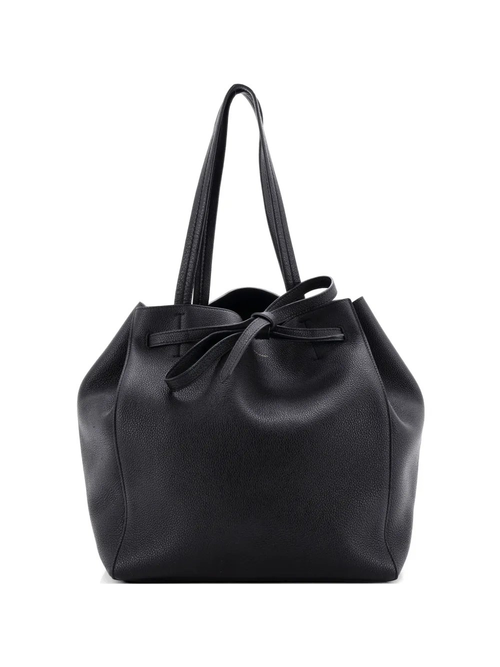 Phantom Tie Cabas Leather Medium tote bag