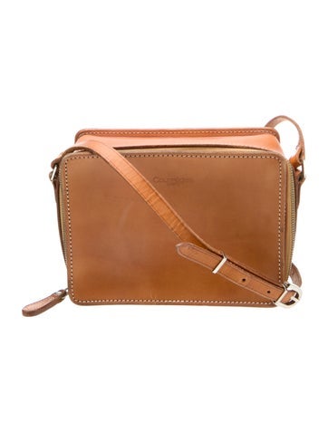 Courreges Leather Crossbody Bag