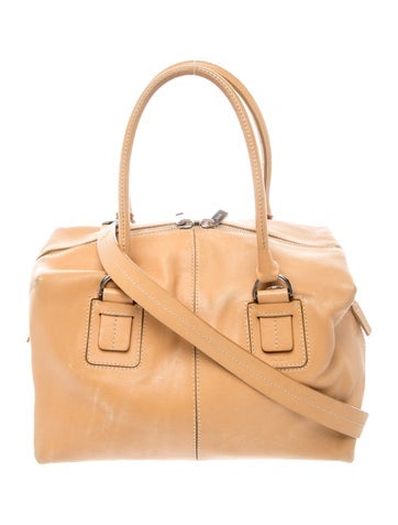 Leather Top Handle Bag