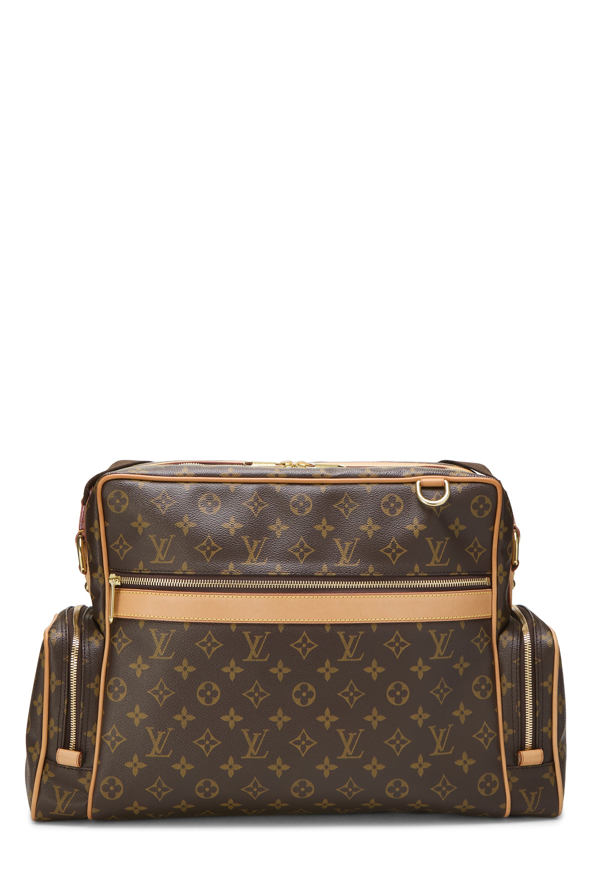 Monogram Canvas Sac Squash Messenger Bag