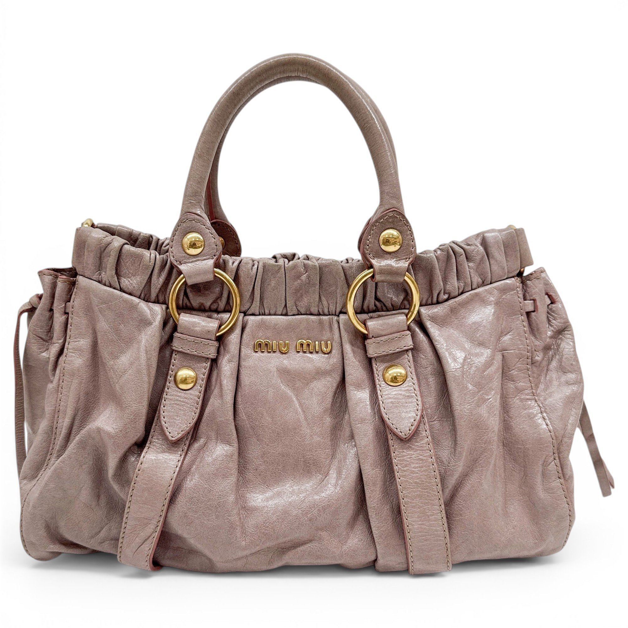 Vitello leather handbag