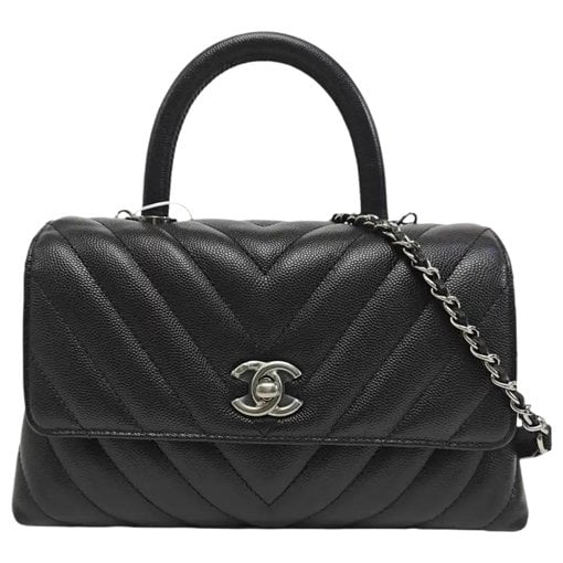 Coco Handle leather handbag