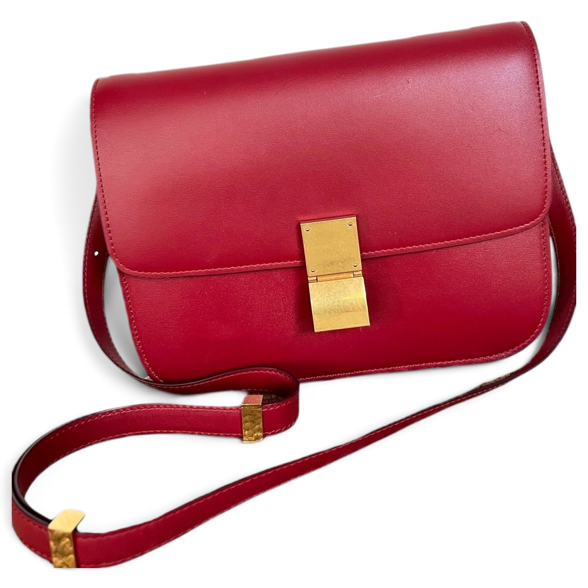Classic leather handbag