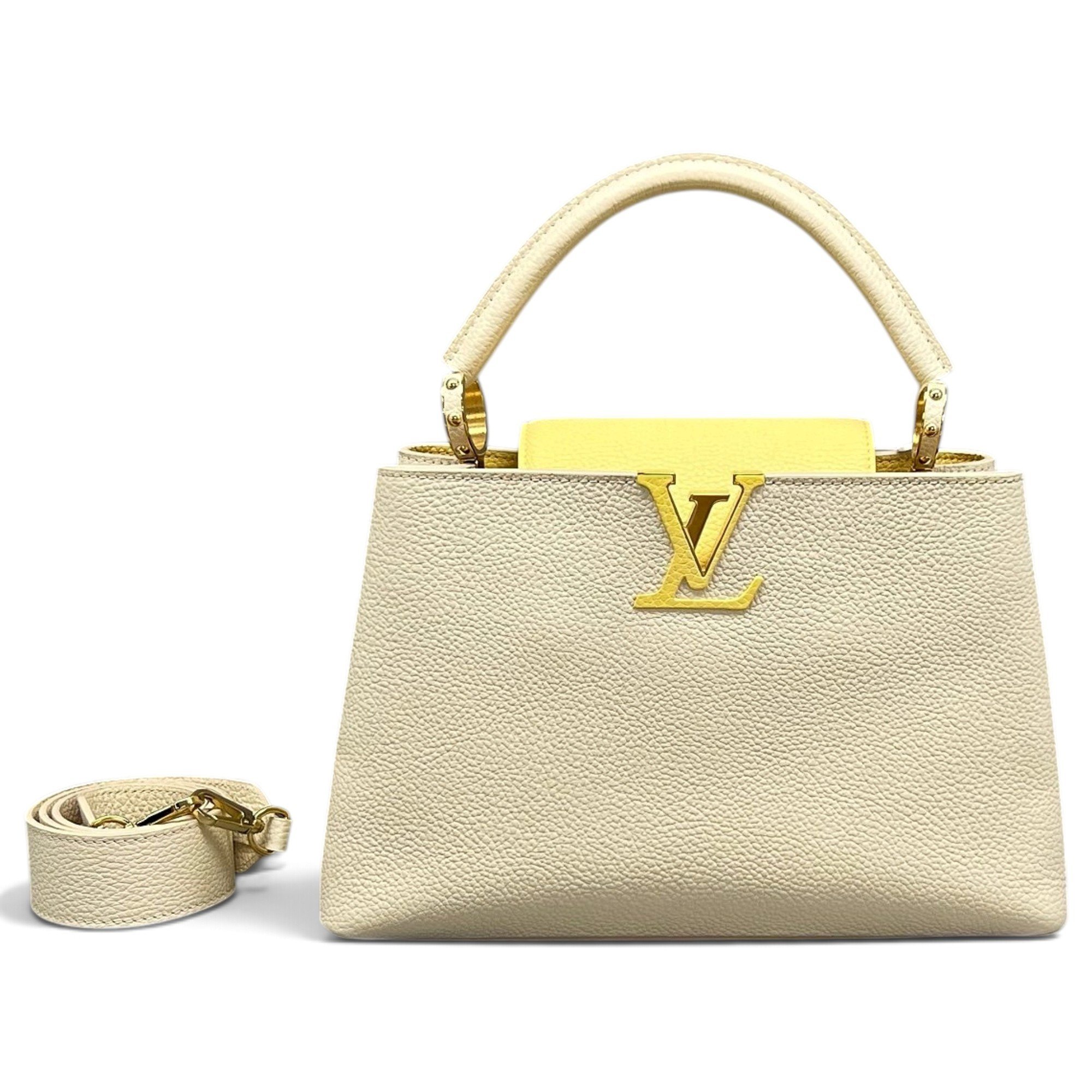 Capucines leather handbag