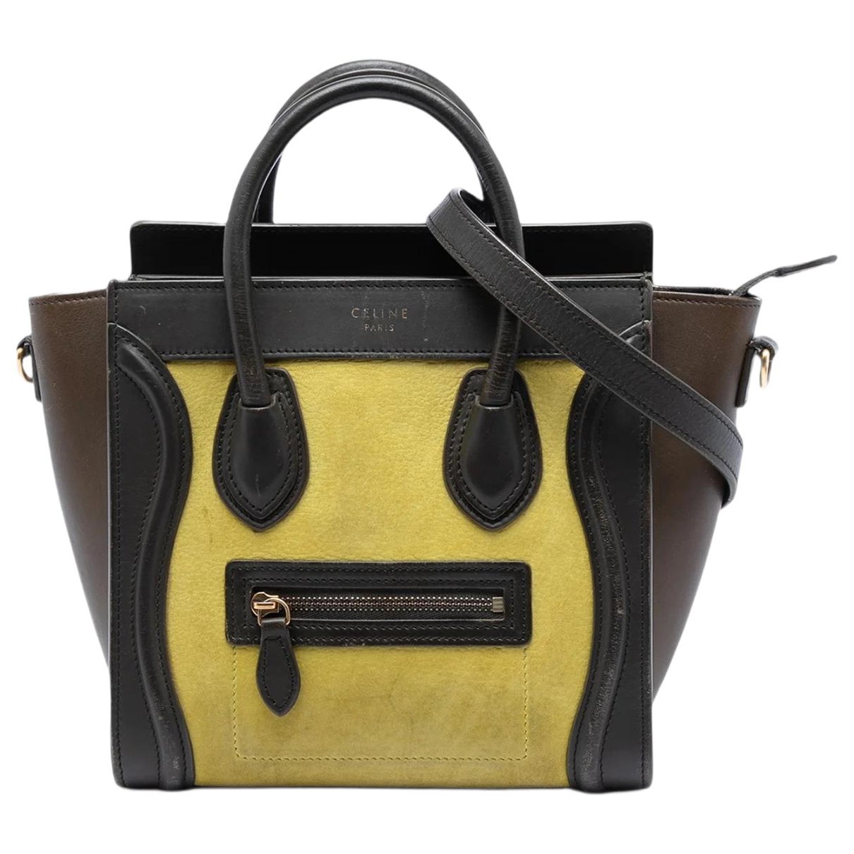 Luggage leather satchel
