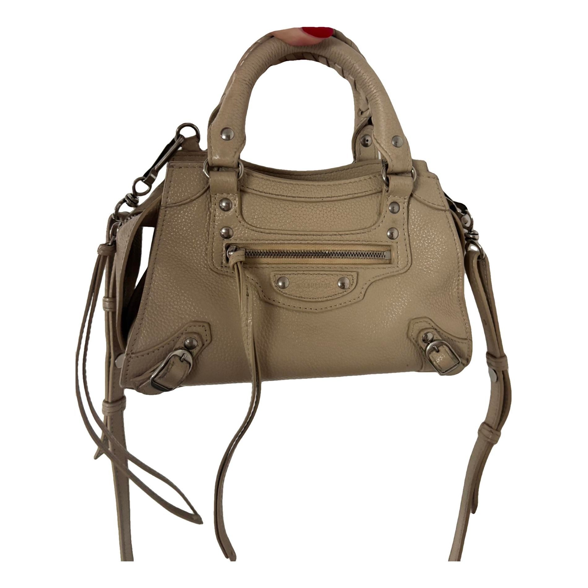Neo Classic leather handbag