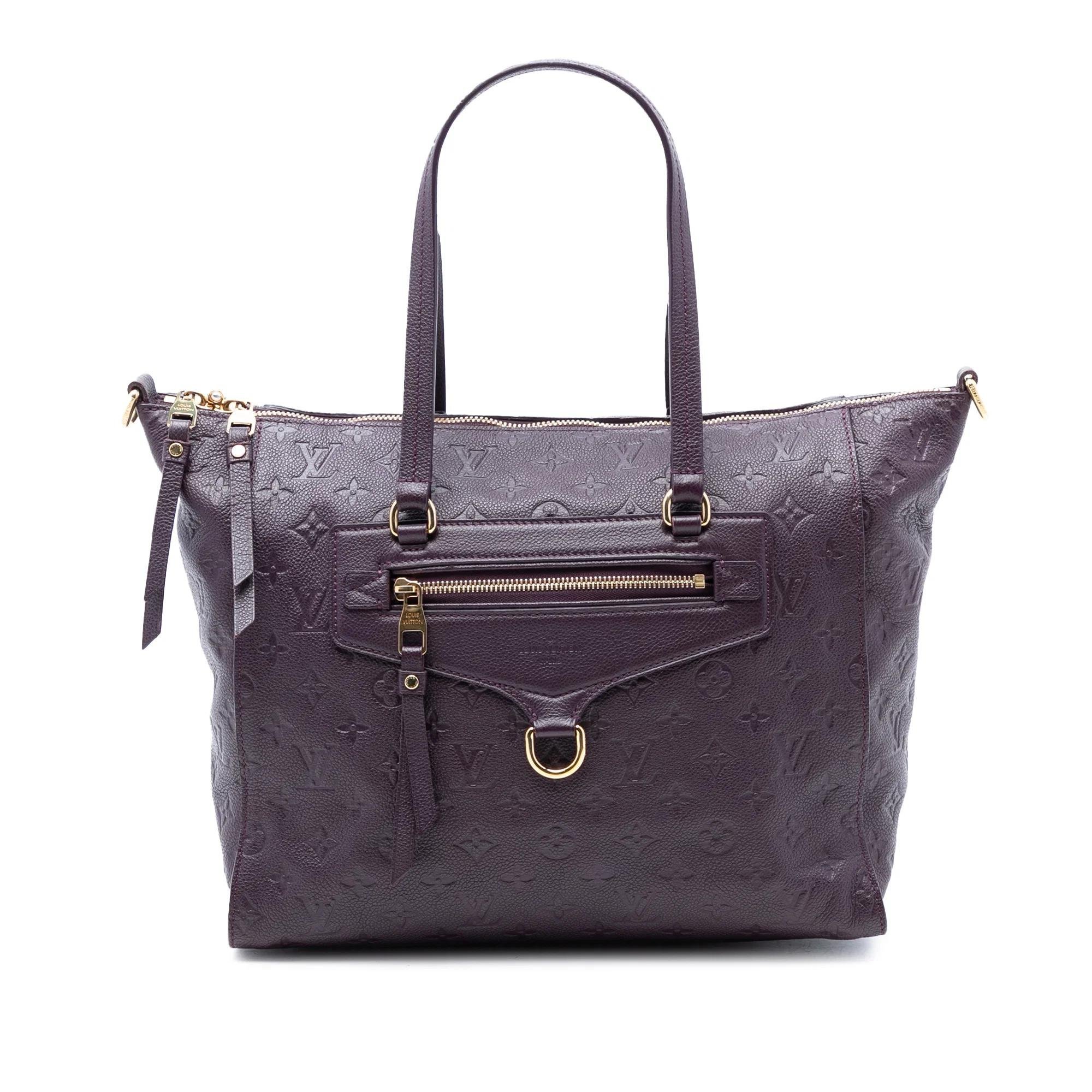 Lumineuse leather handbag