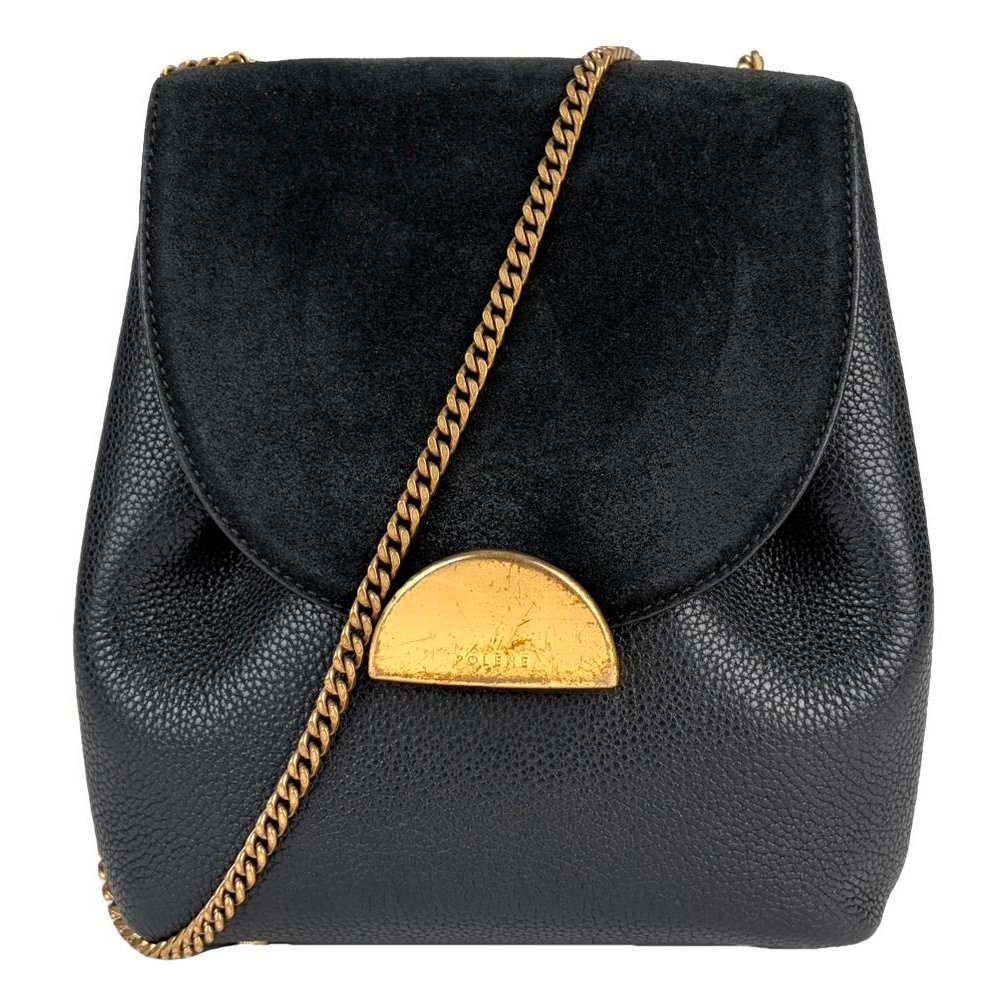 Numéro un mini leather crossbody bag
