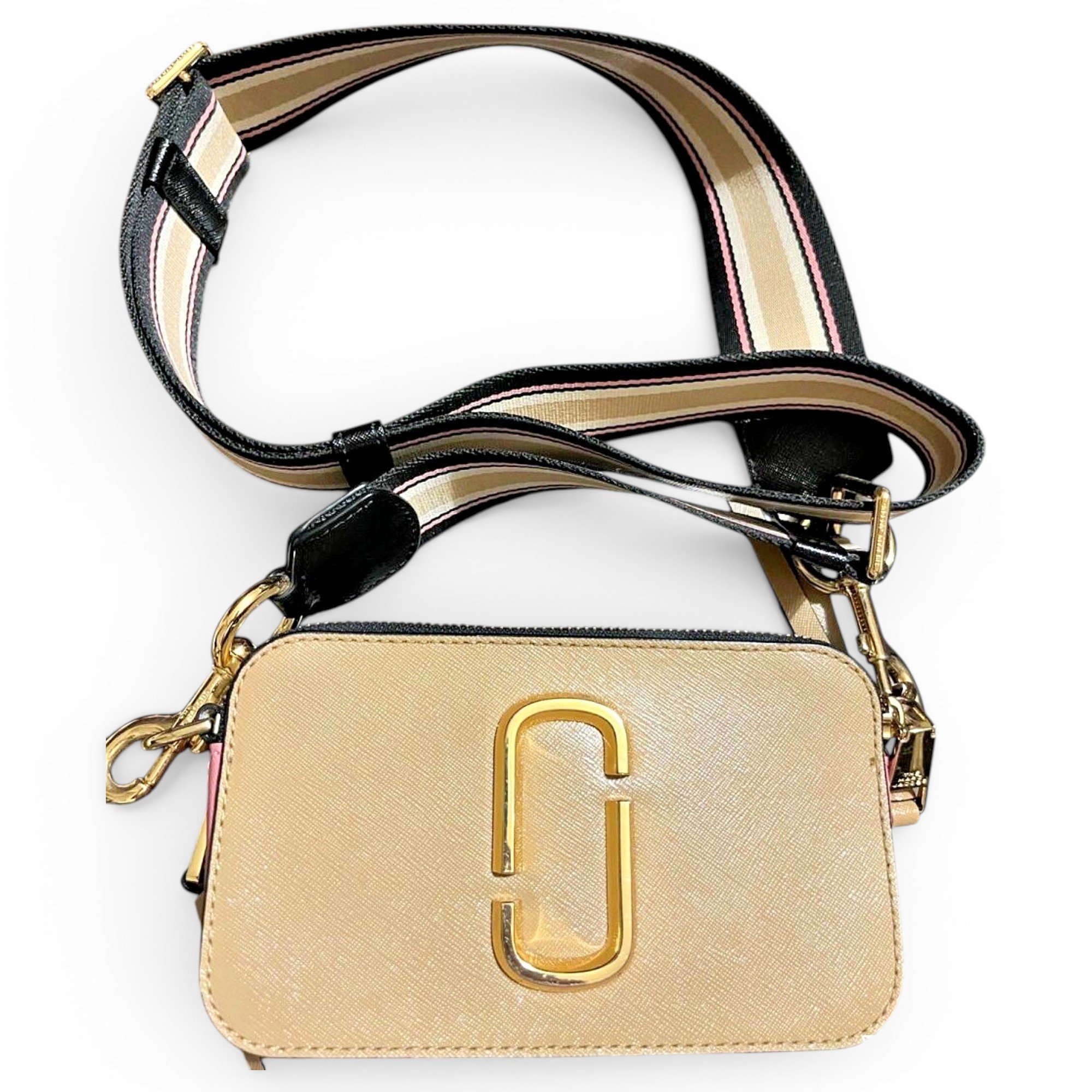 Snapshot leather crossbody bag