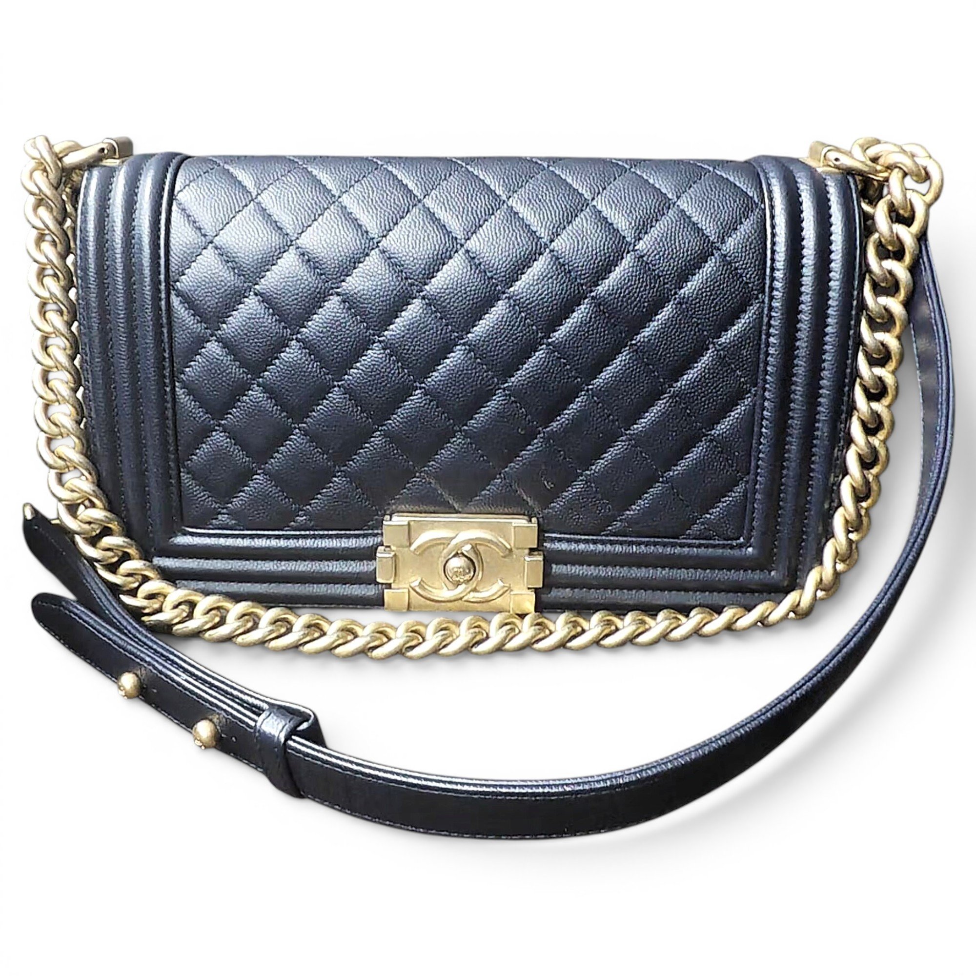 Boy leather handbag