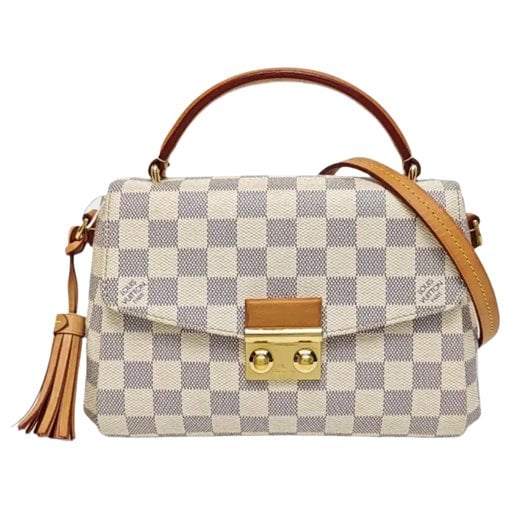 Croisette leather handbag