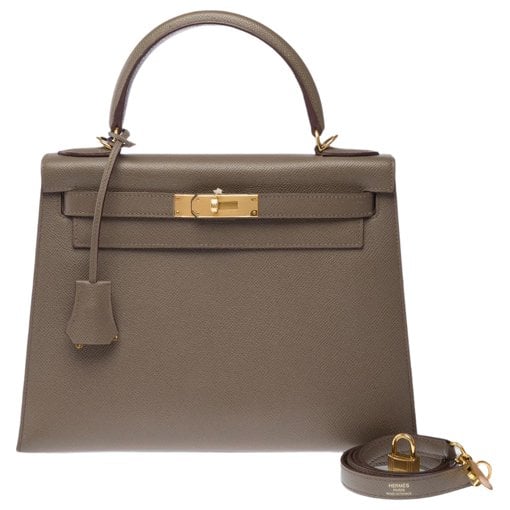 Kelly 28 leather handbag