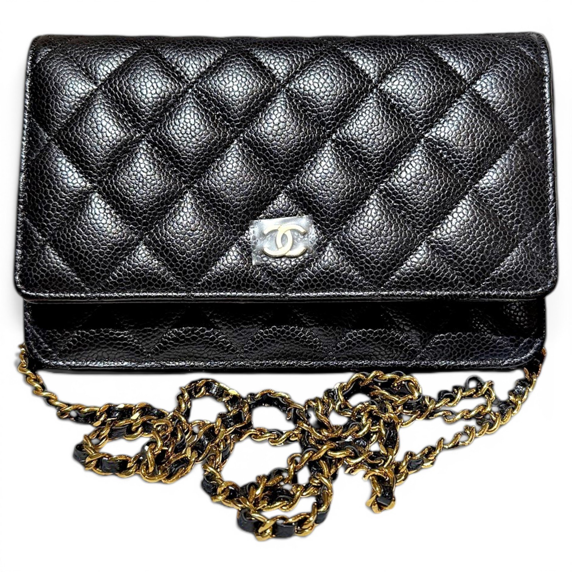 Wallet On Chain Timeless/Classique leather crossbody bag